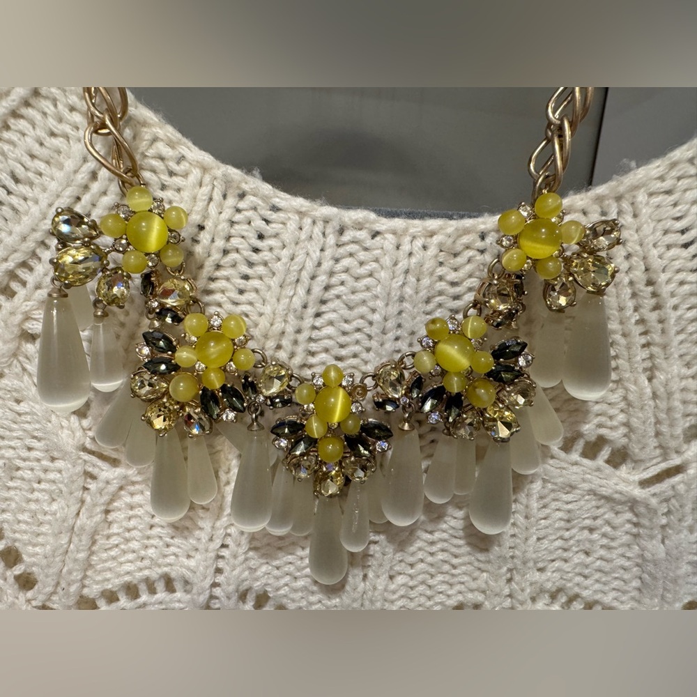 Banana Republic Beaded Fashion Necklace
